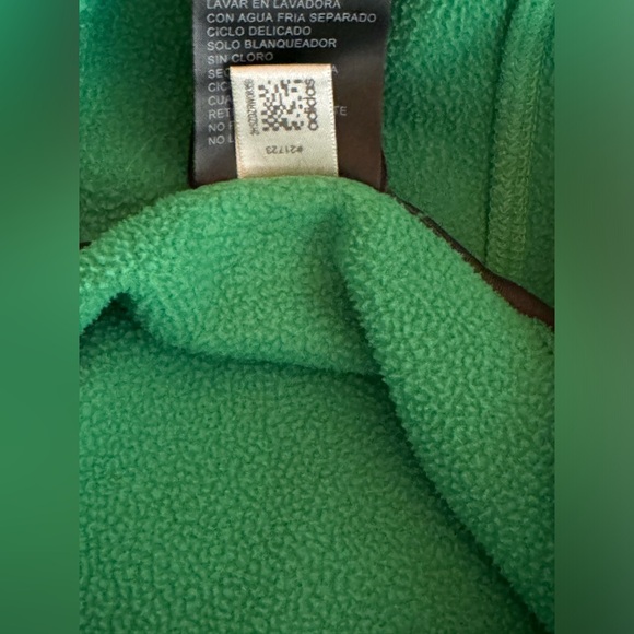 Adidas Youth Green Hoodie Size 18 (similar to women’s small) - Picture 10 of 10